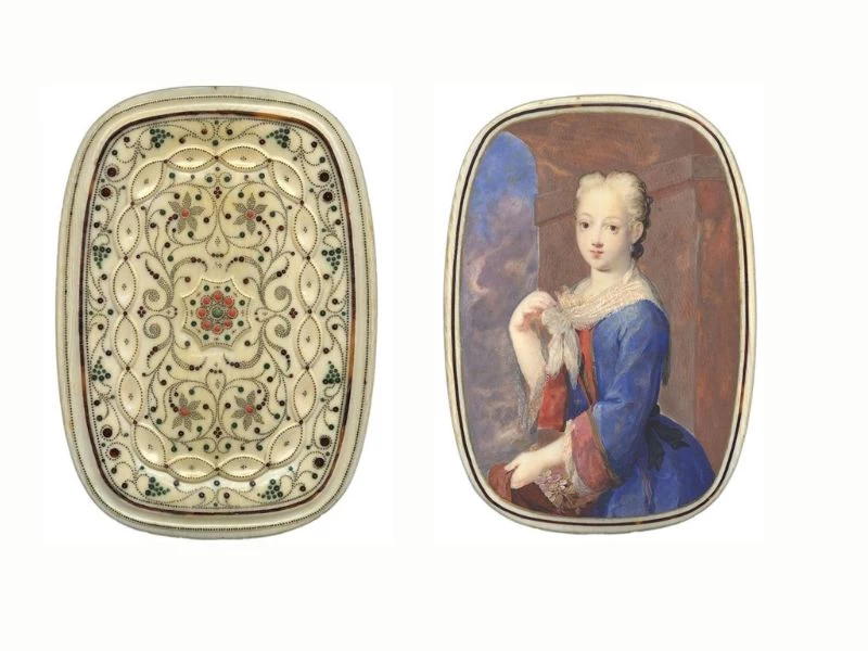 Ritratto di fanciulla - Ca' Rezzonico, Venezia, miniatura